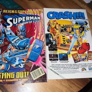 Superman The Man of Steel #22 DC Comics 1993 Reign of the Supermen Busting Out